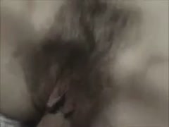 Emotional Asian whore got her soaking cum-hole screwed missionary style on livecam